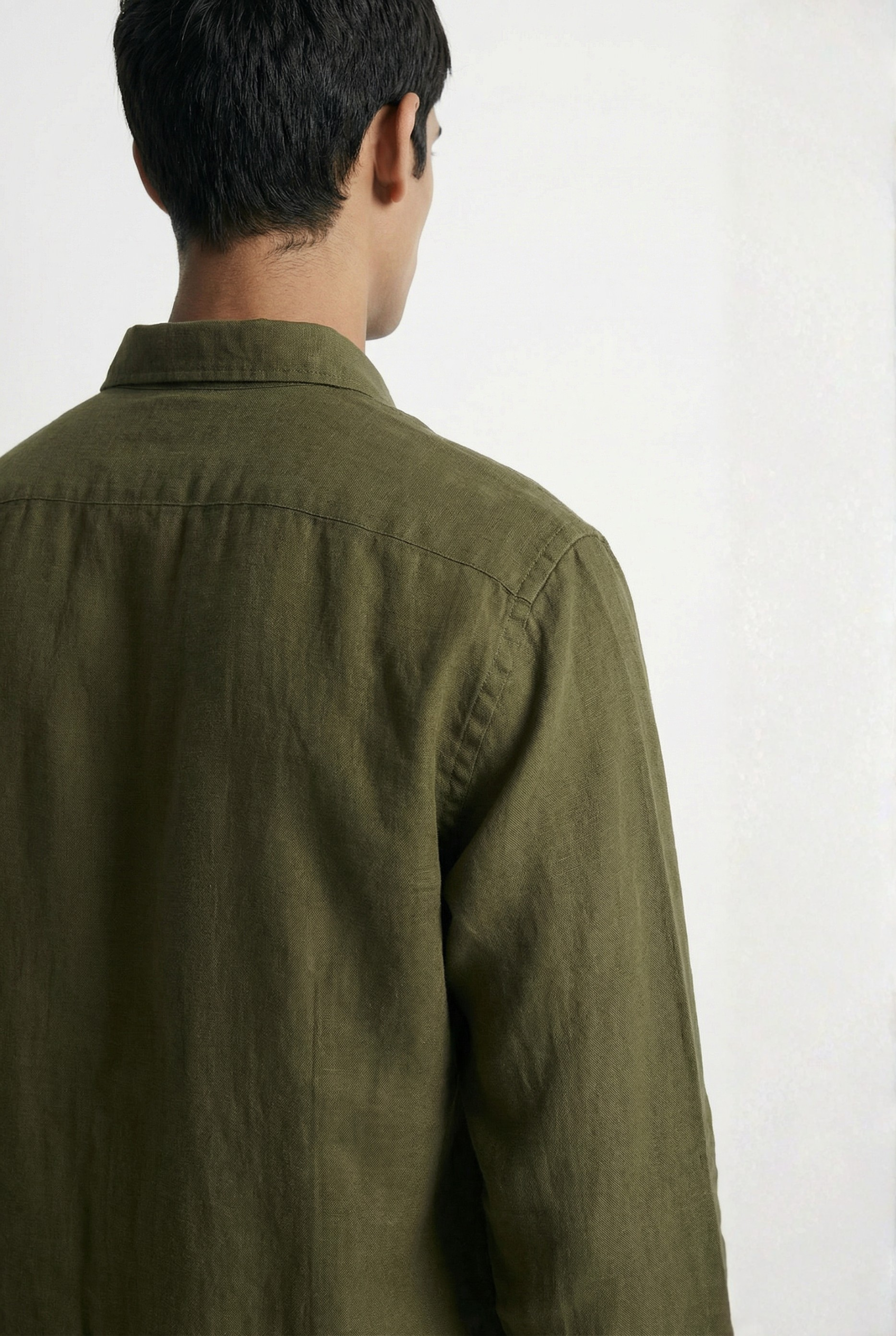 Regular Collar | Pure Linen Shirt