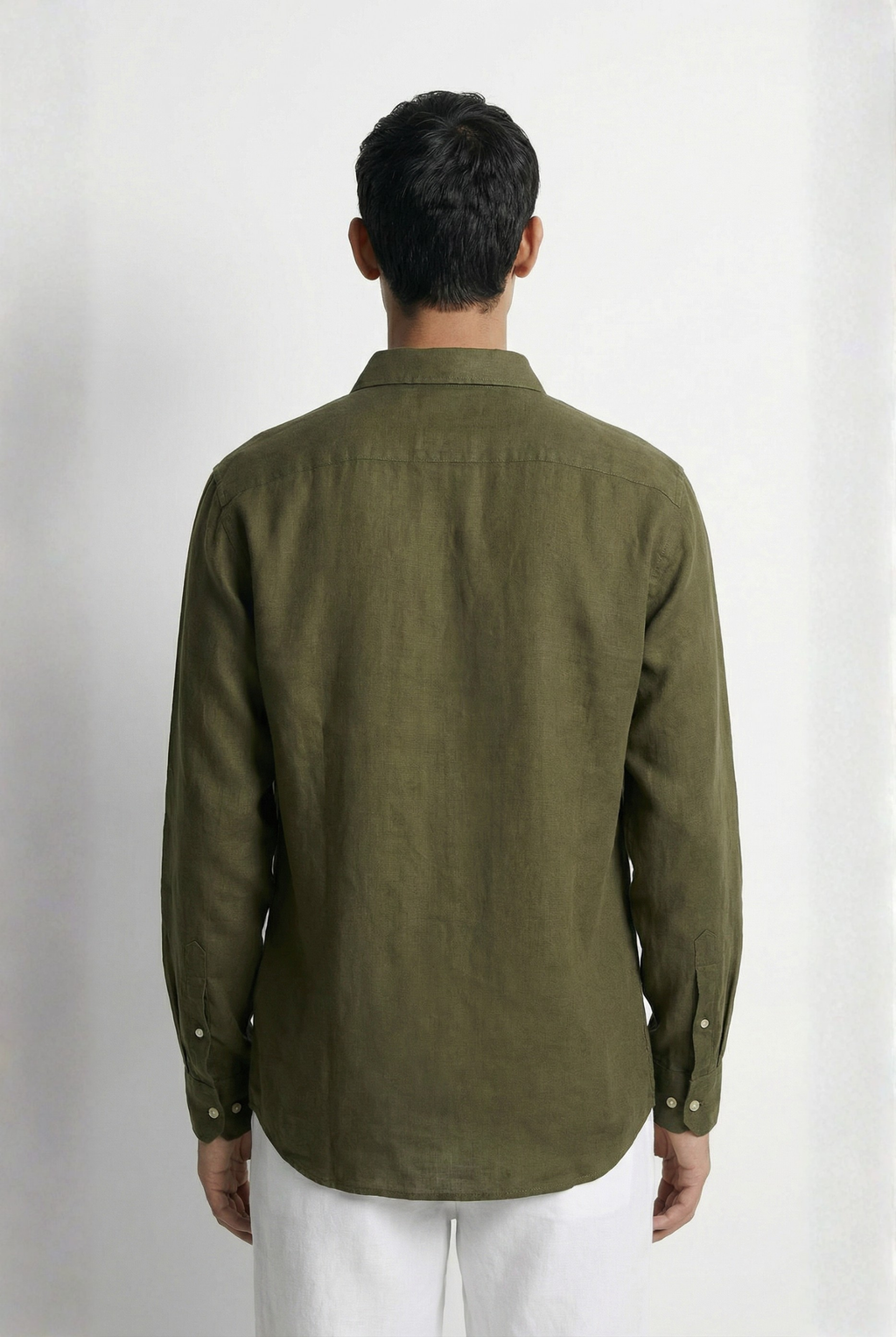 Regular Collar | Pure Linen Shirt