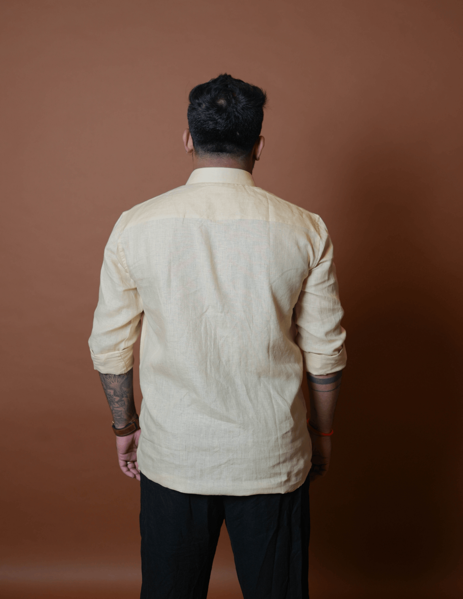 Regular Collar | Pure Linen Shirt