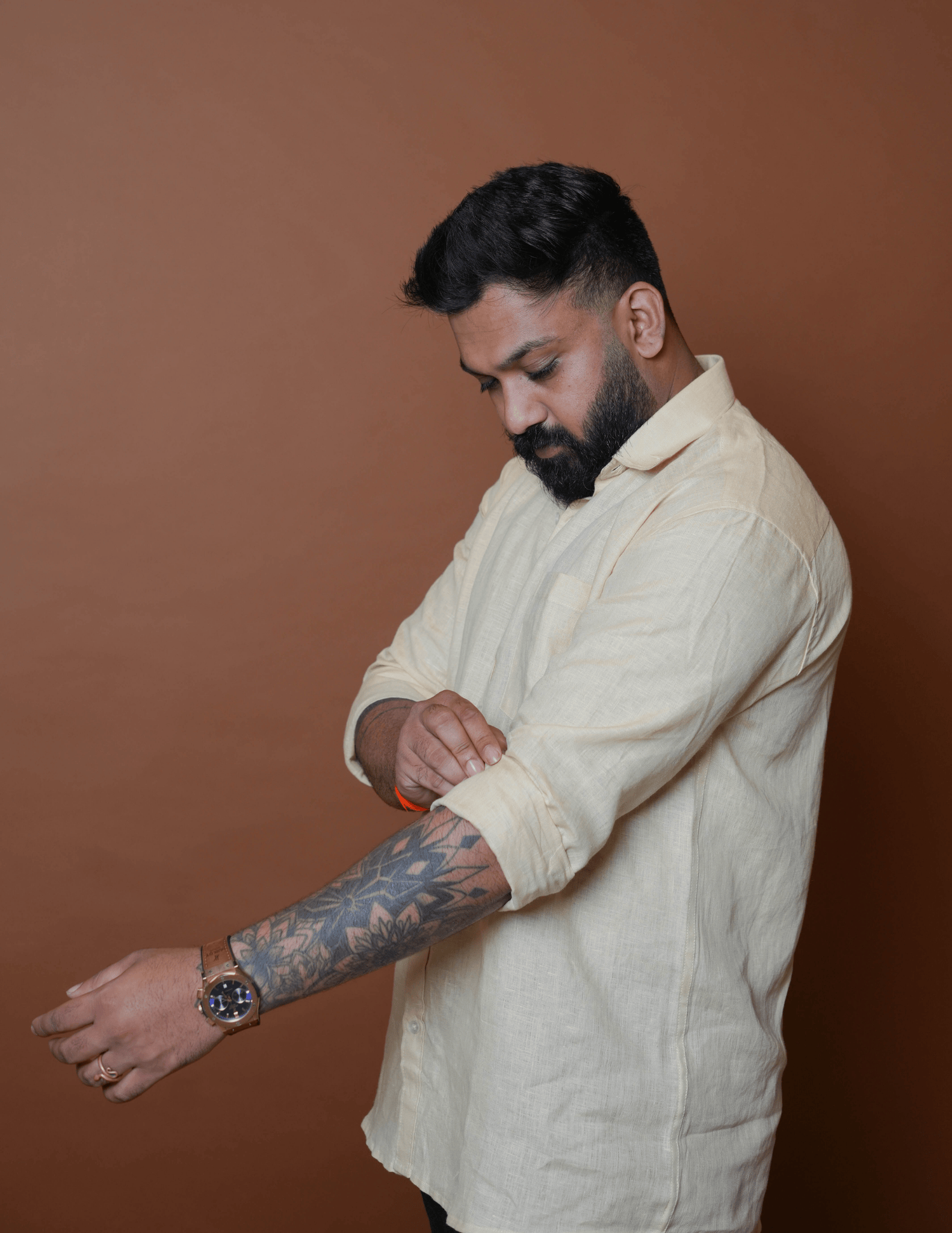 Regular Collar | Pure Linen Shirt