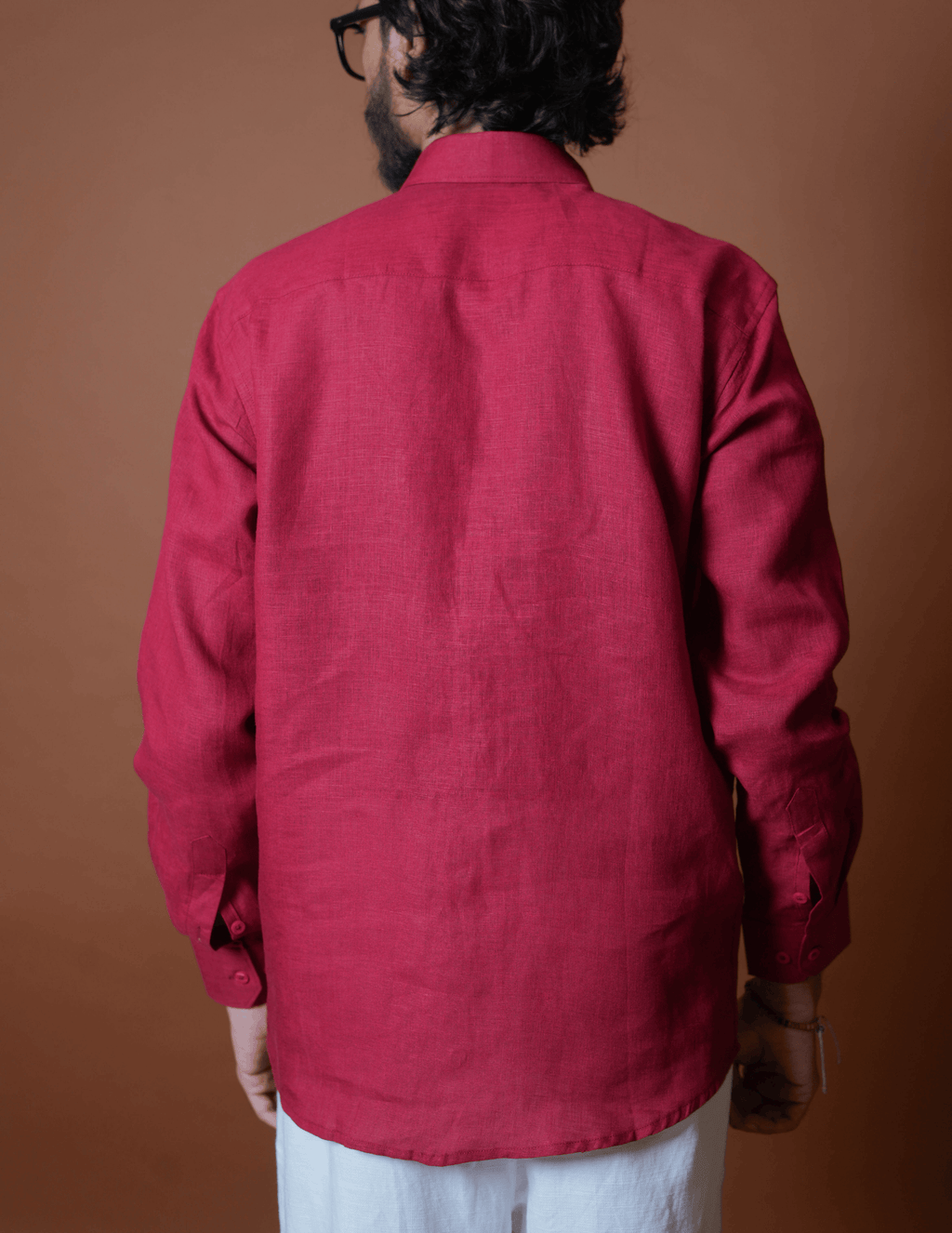 Regular Collar | Pure Linen Shirt