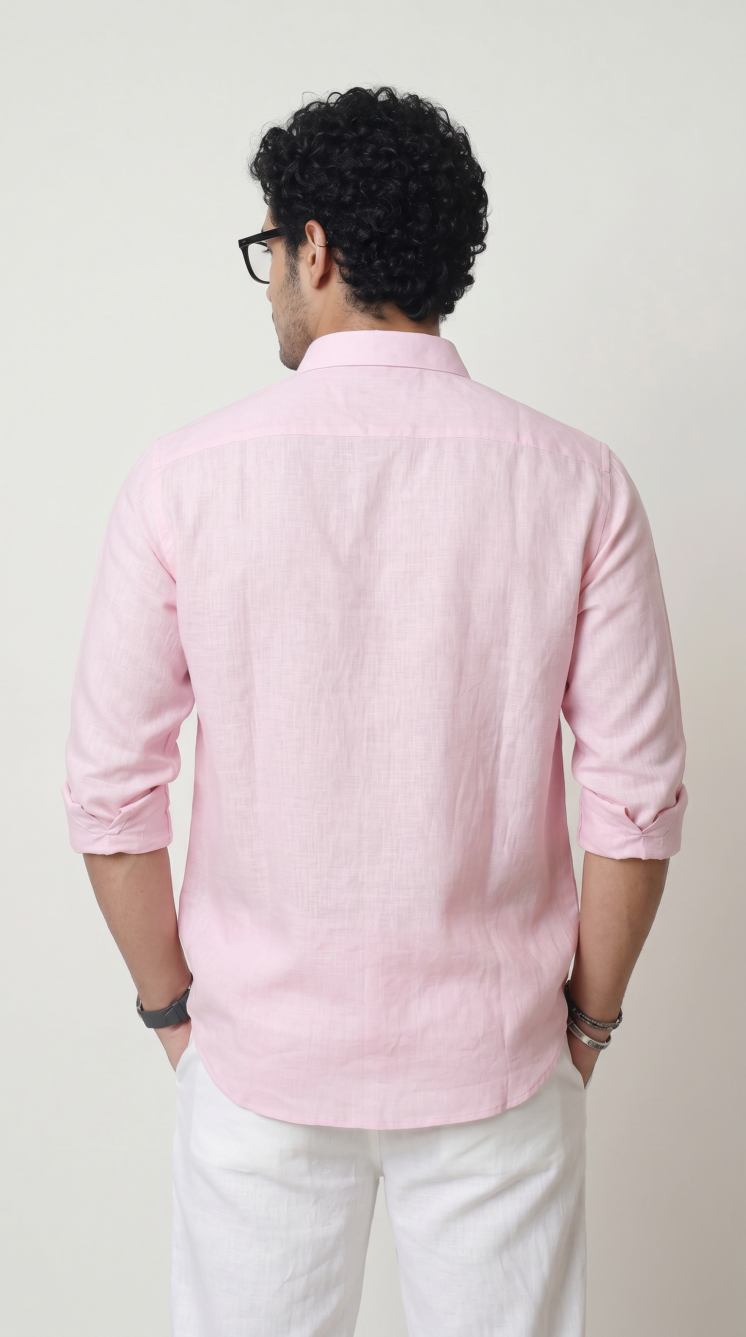 Regular Collar | Pure Linen Shirt
