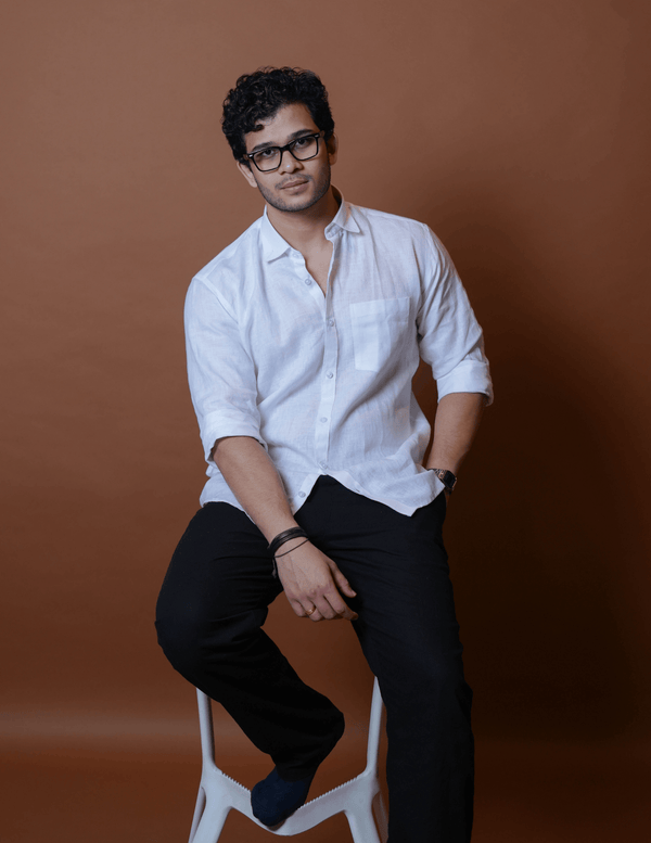 Regular Collar | Pure Linen Shirt